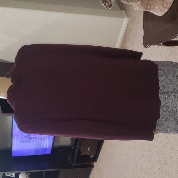 Cold Water Creek L open front draped cardi big slouch pockets sooofffttt - Picture 3 of 8